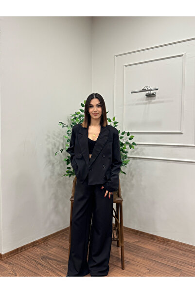 ZDABOUTİQUE Calista Blazer Ceket Pantalon Takıım