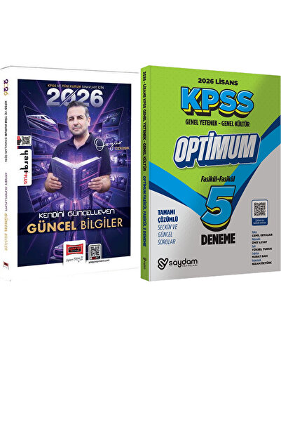 Yargı Yayınları 2026 KPSS Kendini Güncelleyen Güncel Bilgiler - Lisans Optimu...
