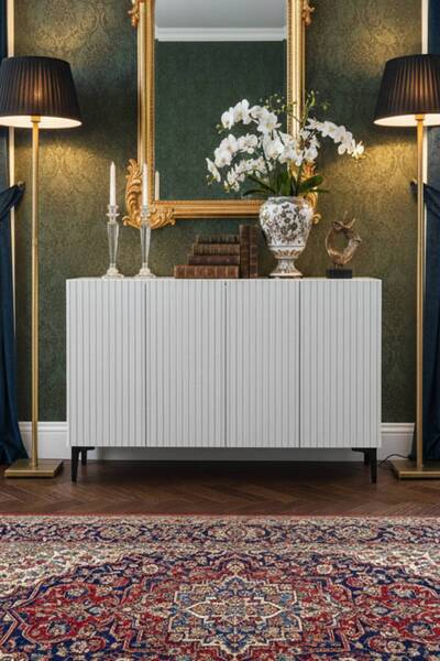 YUMEDİ DESİGN KA1214B - GRADİSHTE KONSOL ,TV SEHPASI , ÇOK AMAÇLI DOLAP, KAHV...