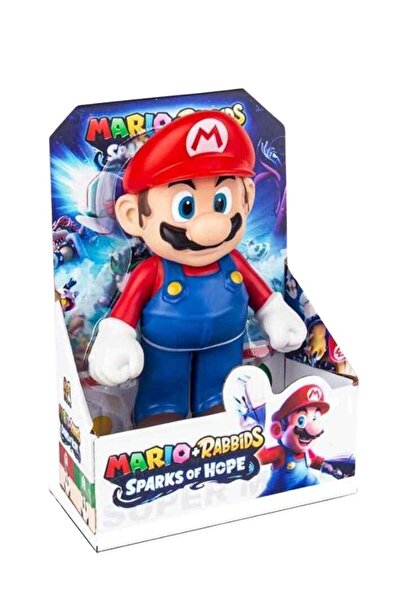 Premium لعبة عرض مجسم ماريو من سلسلة ماريو رابيدز سباركس أوف هوب