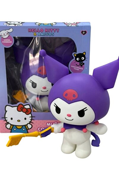 Premium دمية هيلو كيتي بوب هيد تويز، شخصية كورومي، مجسم قابل للتجميع