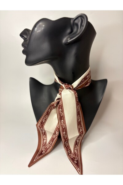 BHR AKSESUAR Eșarfă subțire cu model, panglică (6x85 cm)