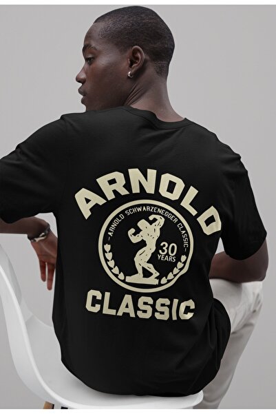 SEVBANO Μπλουζάκι Αθλητών Arnold Classic Bodybuilding Fitness με στάμπα στην ...