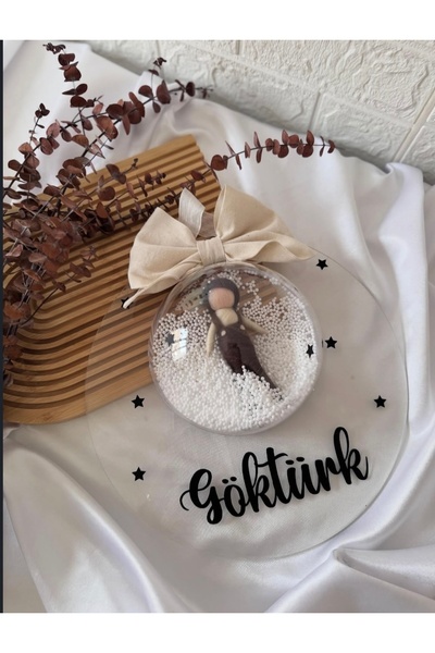 Tasarım Bebek kapı süsü, keçe peri bebe, keçe bebek, bebek oda aksasuar