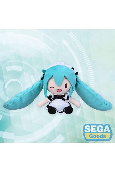 SEGA Hatsune Miku Project Diva Arcade Fuwa Petit Mini Λούτρινη Φιγούρα Miku M...