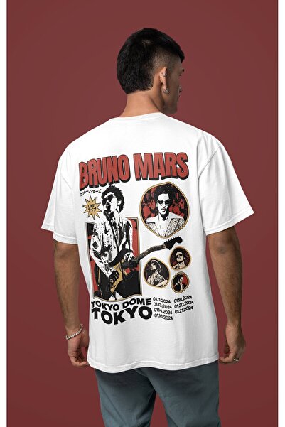 SEVBANO Σχεδιασμός από τον θρυλικό Bruno Mars, μπλουζάκι Unisex Oversize Sing...