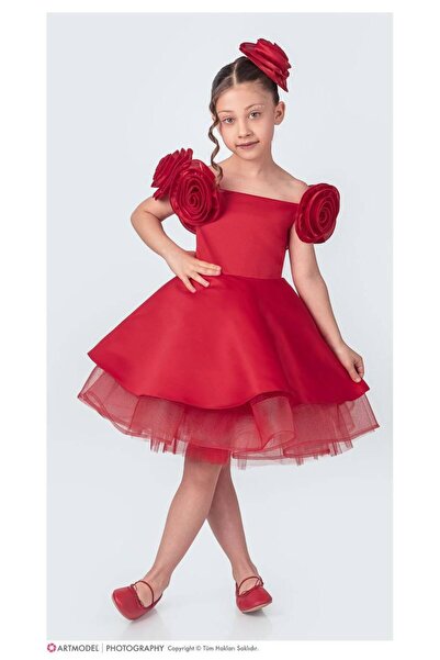 KOKOŞ BEBEK Розова рокля с детайли за принцеса – рокля от пухкав тюл + лента ...