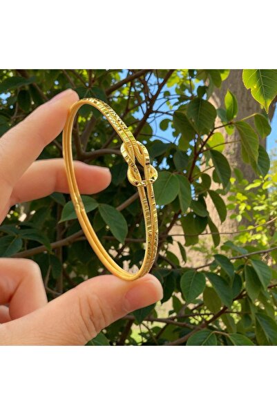 CASELN Aşk Düğüm Sonsuzluk Çelik Düğüm Ajda Bilezik