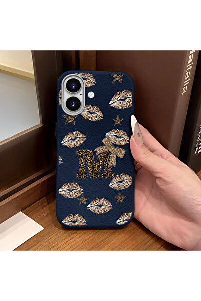 Hontinga حافظة هاتف متوافقة مع آيفون 16، ملمس جلدي، مضادة للسقوط، نمط الفهد م...