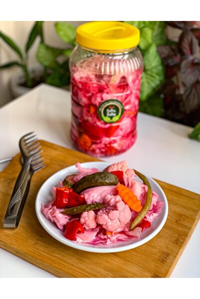 gazisofraantep Ev Yapımı Karışık Türlü Turşu 3 lt ( 10 çeşit sebzeli)