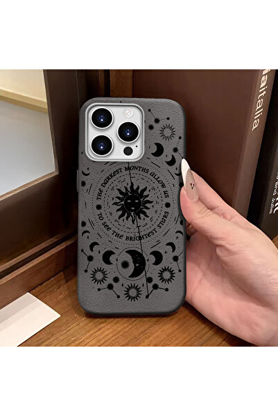 Hontinga حافظة هاتف متوافقة مع iPhone 14 Pro Max، مصنوعة من الجلد، مضادة للسق...