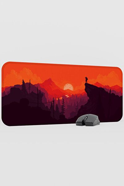 mousepad bastir Digital Mountain V2 70X30 XL Gaming Rubber Anti-Slip Base Mou...