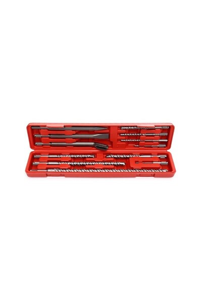 Kraft&dele Set de 9 burghie, S4 + 3 dălți SDS+, KD10206,