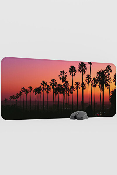mousepad bastir لوحة ماوس كاليفورنيا الأمريكية V2 مقاس 90×40 XXL للألعاب بقاع...