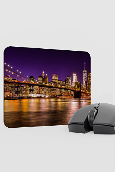 mousepad bastir New York America 2 V5 22X18 Gaming Rubber Non-Slip Base Mouse...