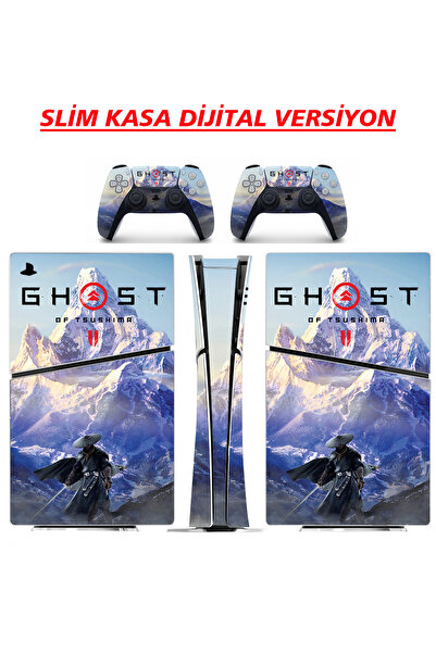 EVCİ STİCKER MARKET Ghost Of Tsushima Playstation 5 & Dualsense Sticker Kapla...