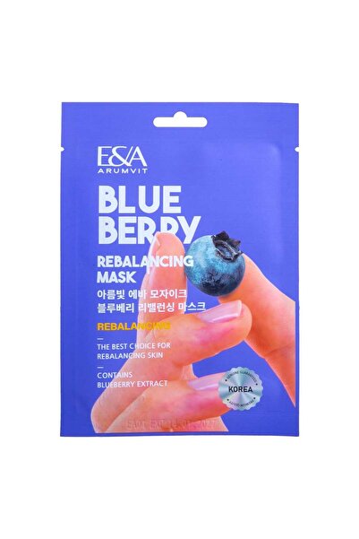 EVA Arumvit Mosaic Blueberry Rebalancing Mask Antioxidant Care for Balanced, ...