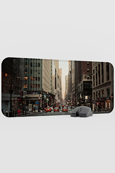 mousepad bastir New York Streets America 2 V3 70X30 XL Gaming Rubber Non-Slip...