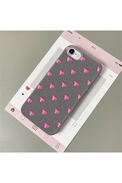 Hontinga For iPhone 7/8/Se 2020 2022 Compatible Leather Texture Anti Fall Sof...