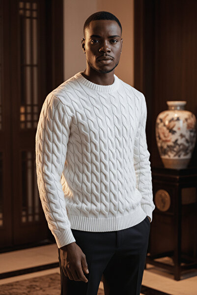 MARRAKECH Saç Örgü Gramajlı Kazak