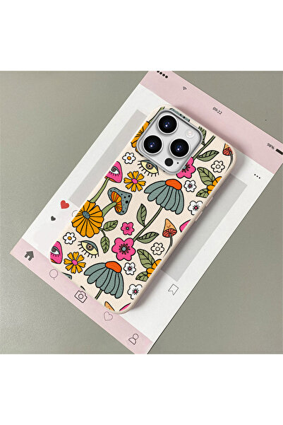 Hontinga iPhone 15 Pro Compatible Leather Texture Anti-Fall Soft Silicone Pho...