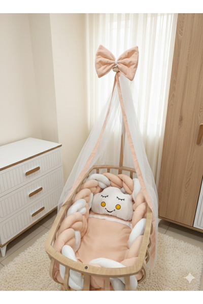 Baby Étoile Braided Basket Crib Sleeping Set - Knitting Length 260cm -
