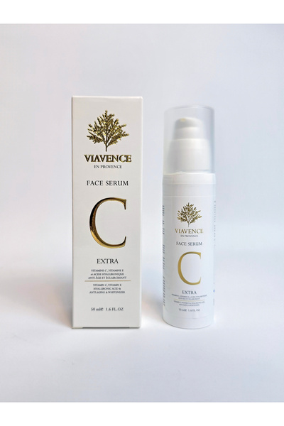 Viavence Vitamin C serum with a 10% concentration, combined with vitamin E an...