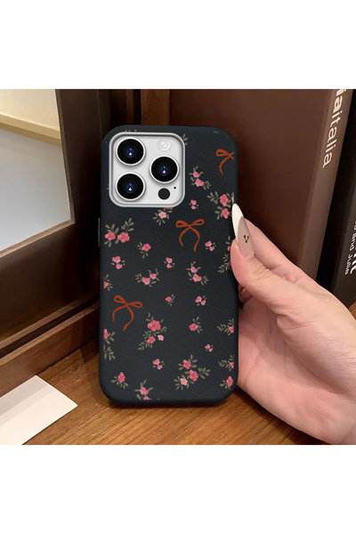 Hontinga حافظة هاتف متوافقة مع هاتف iPhone 14 Pro Max، مصنوعة من الجلد، مضادة...