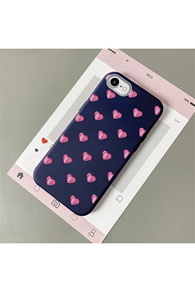 Hontinga For iPhone 7/8/Se 2020 2022 Compatible Leather Texture Anti Fall Sof...