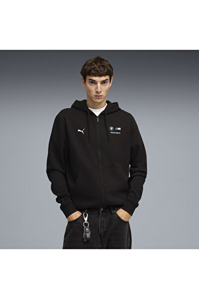 Puma BMW M MOTORSPORT Essentials Fleece Track Jacket Ανδρικό
