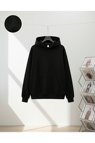 By Layina 3 Yarns Relaxed Fit Cap Hooded Eatshi̇rt