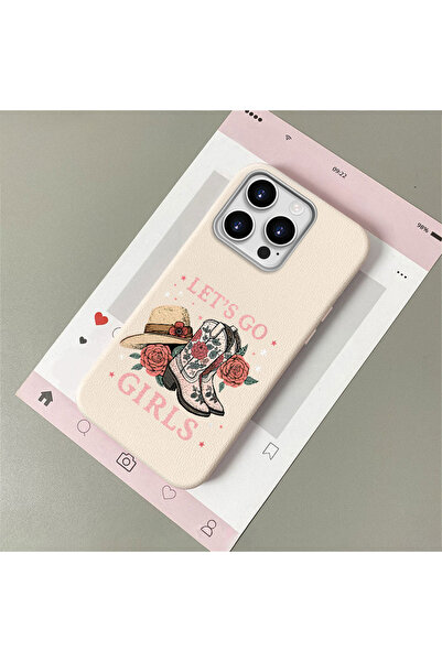 Hontinga iPhone 15 Pro Compatible Leather Texture Anti-Fall Soft Silicone Pho...