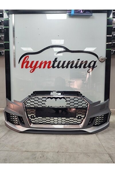 HYM TUNİNG AUDI A3 2016-2020 RS3 ÖN TAMPON PANJUR SETİ - SEDAN (8V MAKYAJLI K...