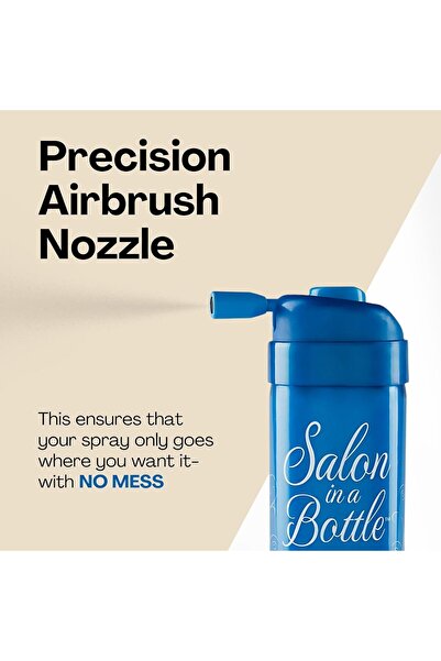Salon in a Bottle Instant Temporary Root Concealer Spray To Cover Up Roots - Light Brown (60ml)