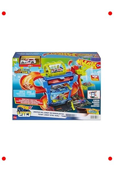 markentegra Car Wash Play Set with Color Changing Vehicles