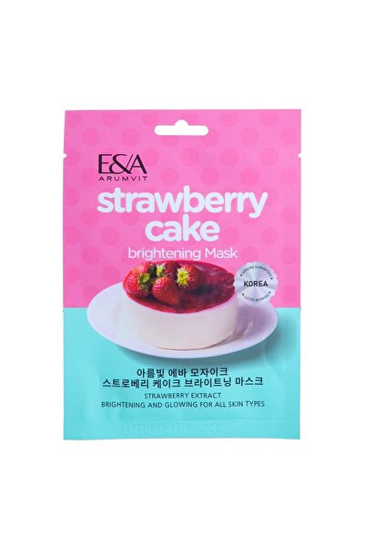 EVA Arumvit Mosaic Strawberry Cake Brightening Mask Radiance-Boosting, Hydrat...