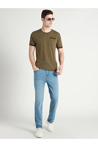 Dennis Lingo By Styli Men Mid Rise Cotton Stretchable Jeans