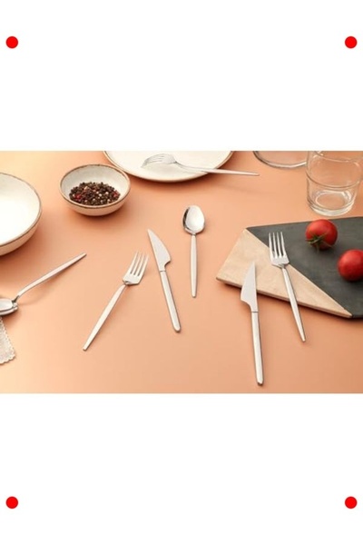 markentegra 6-Person 18-Piece Stylish Dessert Set