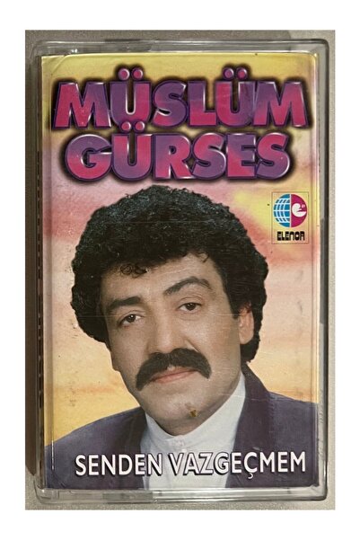 Genel Markalar Müslüm Gürses Senden Vazgeçmem Kaset (Orjnal 1994 Dönem Baskı ...