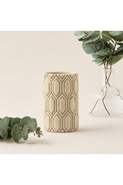 Lifestyle كوب داروازا ذو الملمس الهندسي