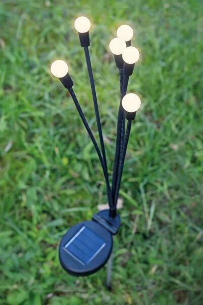 Buffer ® 2 Adet Güneş Enerjili Plastik Bahçe Lambası – LED Dış Mekan Top Aydı...