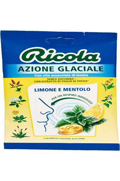 Ricola Lămâie/Mentol 70g