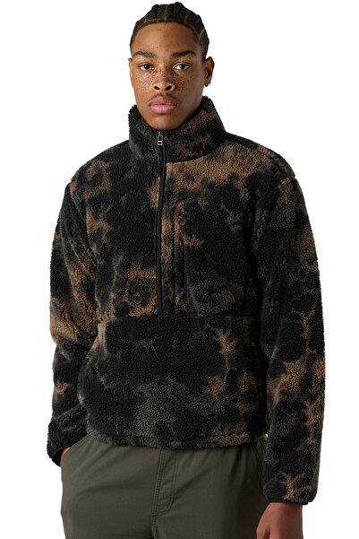 THE NORTH FACE M Extreme Pile 2 Pullover -Print Men's Outdoor Quarter Zip Fle...