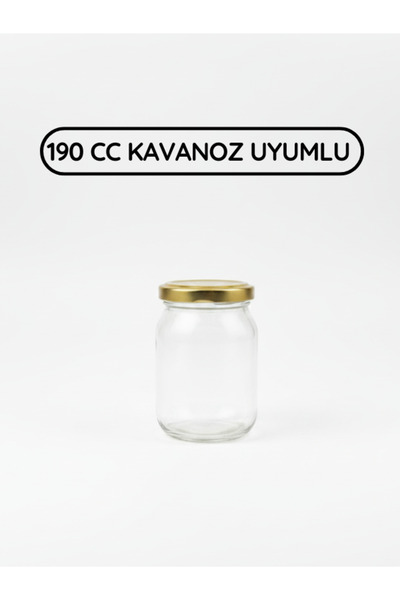 Milea 12 Adet Gold Kavanoz Kapağı – 53mm (190cc kavanoza uyumlu)