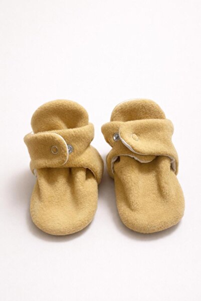 Numix Baby Kids Doğal Pamuk Astarlı Panduf-Patik Kaydırmaz Taban, Ayarlanabil...