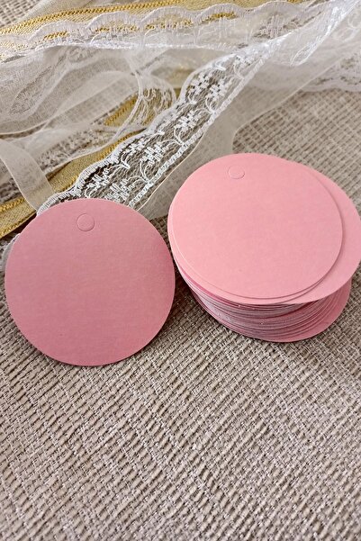 Dekorden Pink Round Label