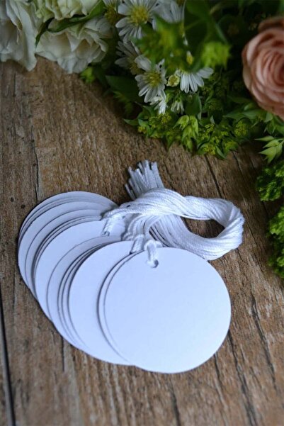 Dekorden Round Label, 100 Pieces