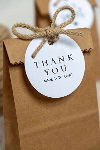 Dekorden Tag, 100 Thank You Tags