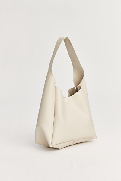 NEW JOURNAL Γυναικείο Εκρού Τσάντα BE800