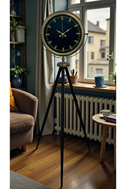 Marsilyan Nostalgia Stylish Design Tripod Stand Clock